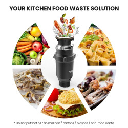 Accessoires pour broyeur de déchets alimentaires MIUI : gardez votre cuisine fraîche et propre